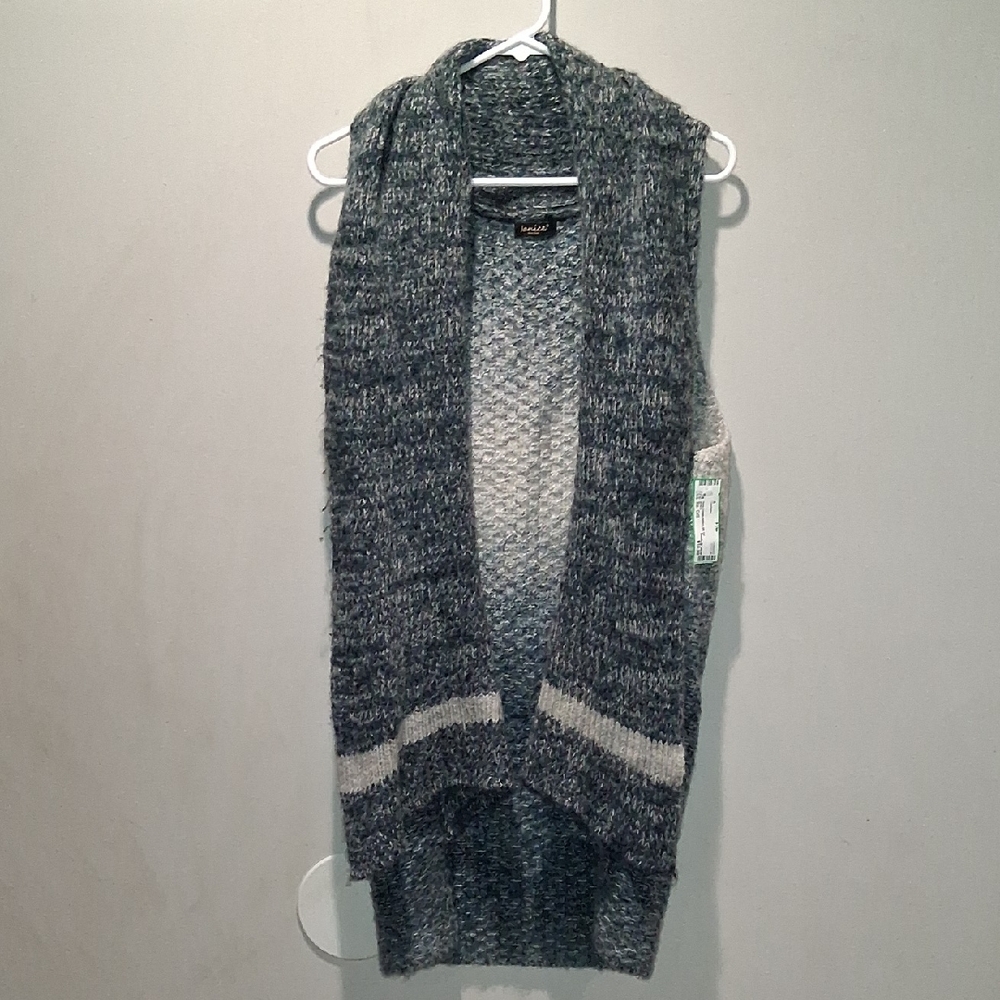 NWT Women's Knitted Open Cardigan